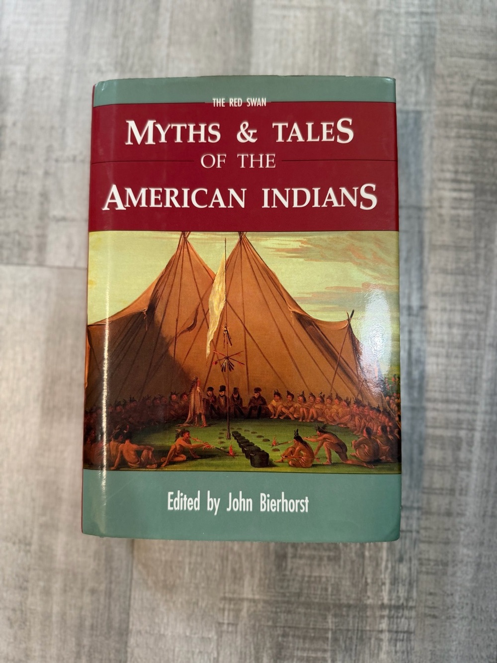 Myths & Tales of the American Indians John Bierhorst Hardcover DJ 1992 Indian